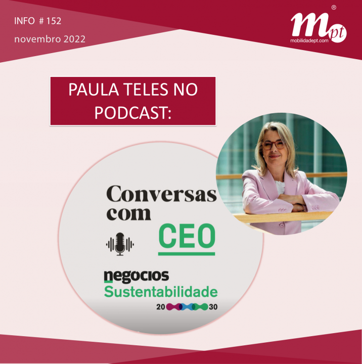 Paula Teles no PODCAST "Conversas com CEO"